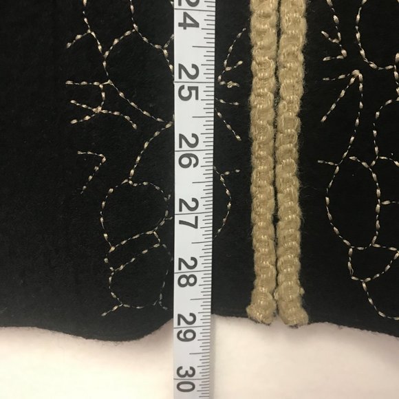 JILLIAN JONES Woman Jacket Lightweight 100% Wool Hooded Zip Up Size 2XL - Picture 5 of 8